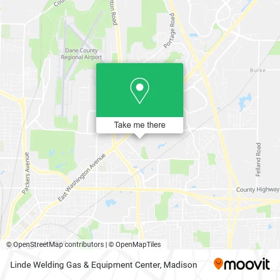 Linde Welding Gas & Equipment Center map