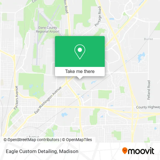 Eagle Custom Detailing map