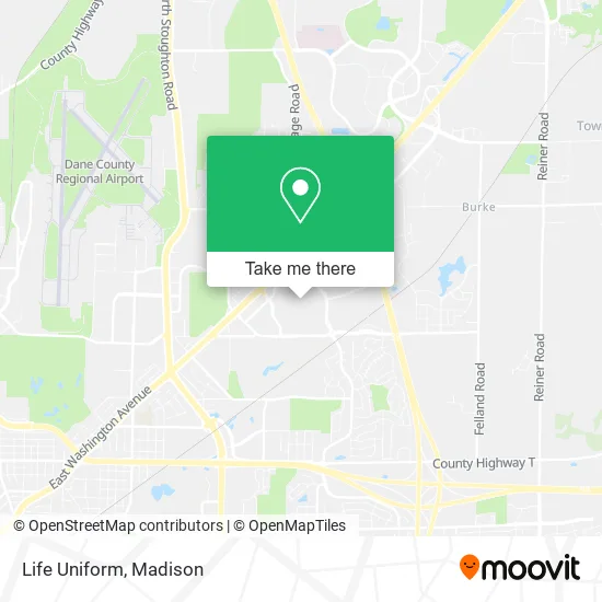 Life Uniform map