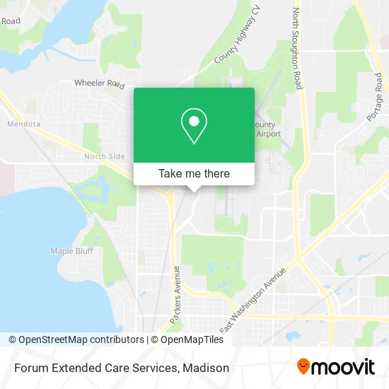 Forum Extended Care Services map