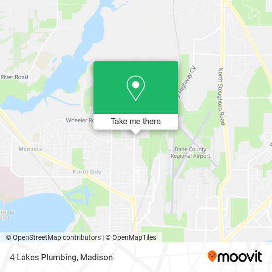 4 Lakes Plumbing map