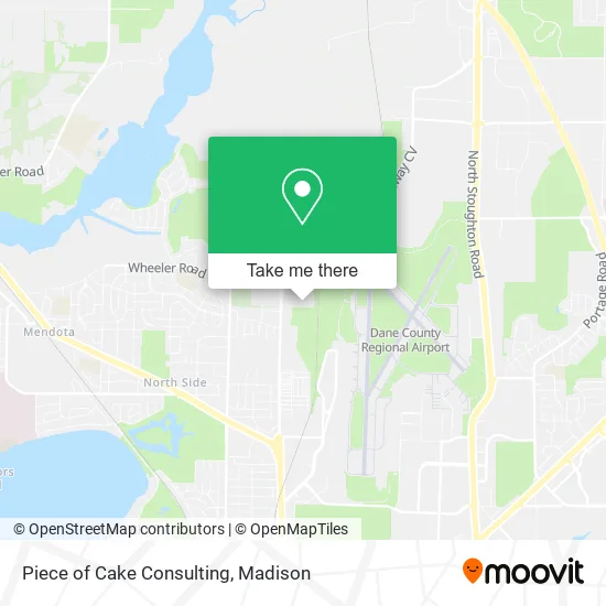 Piece of Cake Consulting map