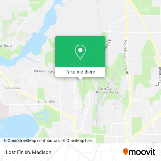 Lost Finish map
