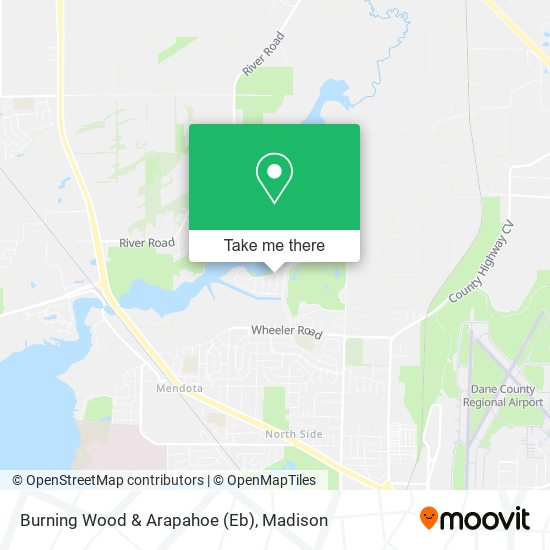 Burning Wood & Arapahoe (Eb) map