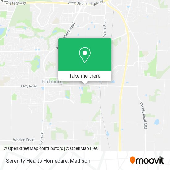 Serenity Hearts Homecare map