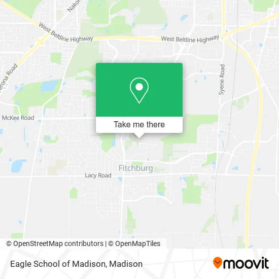 Mapa de Eagle School of Madison