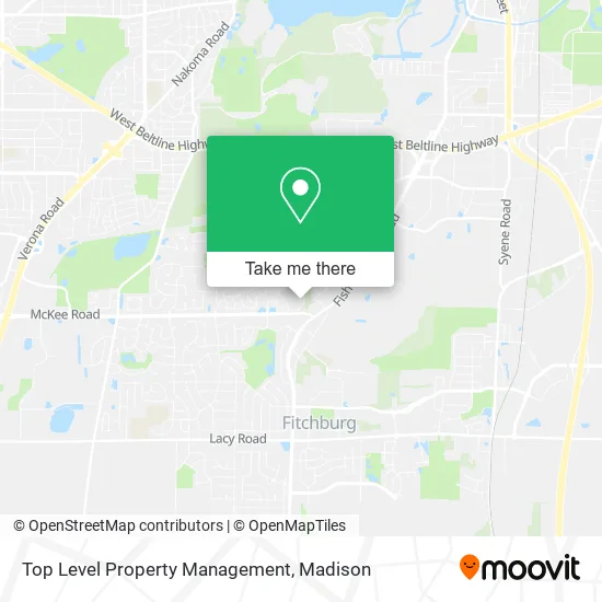 Top Level Property Management map