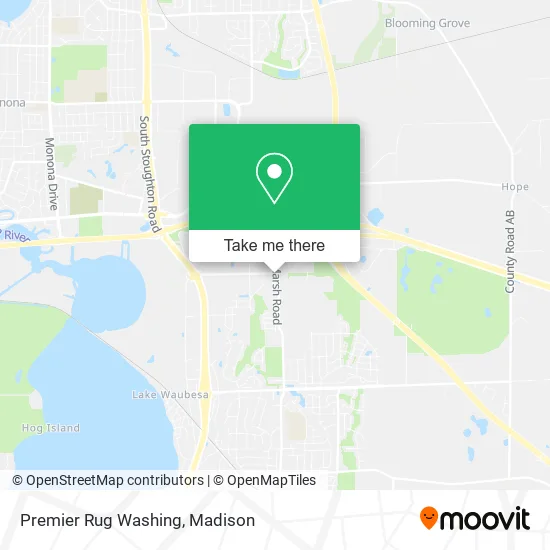 Premier Rug Washing map