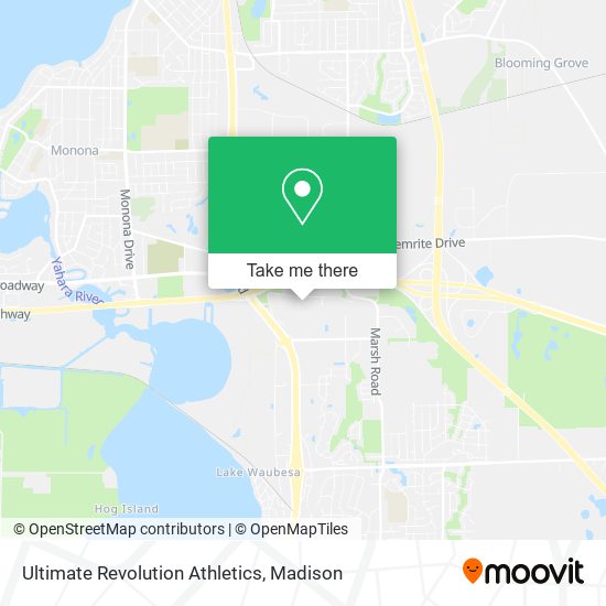 Mapa de Ultimate Revolution Athletics