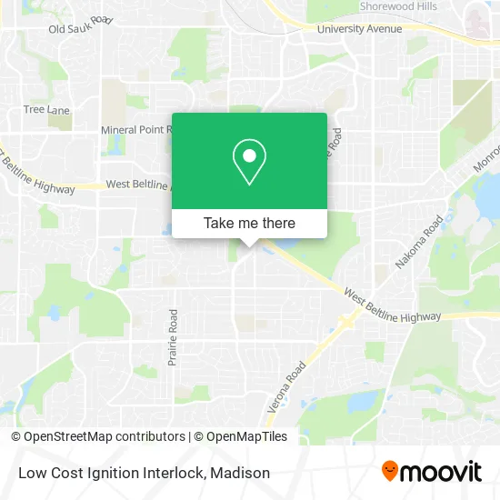 Low Cost Ignition Interlock map