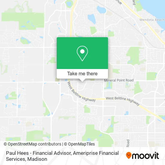 Mapa de Paul Hees - Financial Advisor, Ameriprise Financial Services