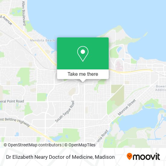 Dr Elizabeth Neary Doctor of Medicine map