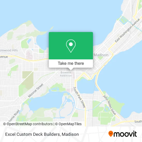 Excel Custom Deck Builders map