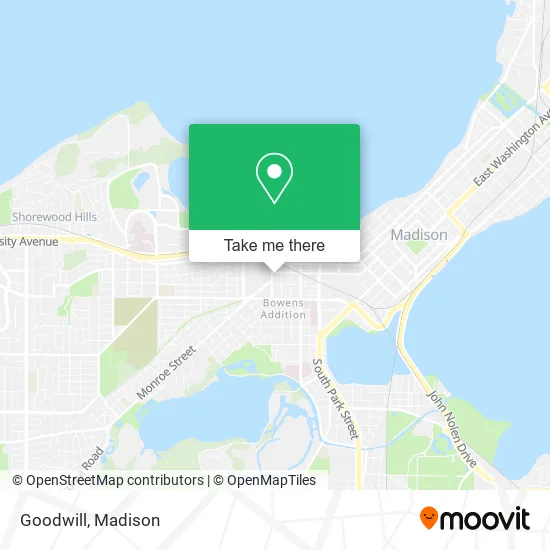Goodwill map