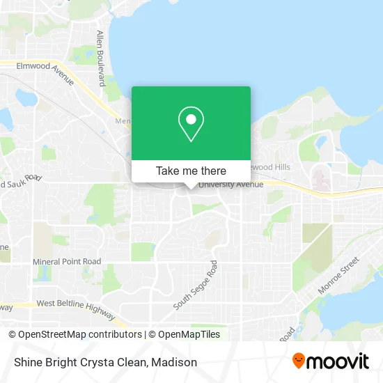 Mapa de Shine Bright Crysta Clean