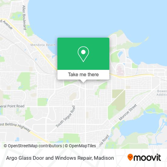 Mapa de Argo Glass Door and Windows Repair