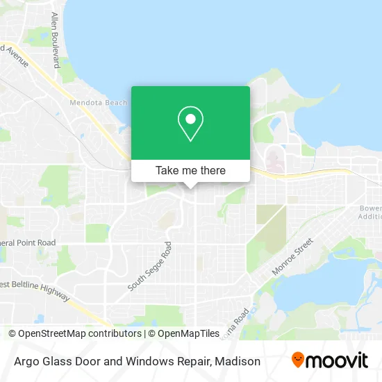 Mapa de Argo Glass Door and Windows Repair