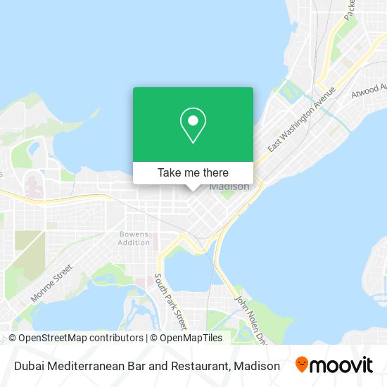 Dubai Mediterranean Bar and Restaurant map