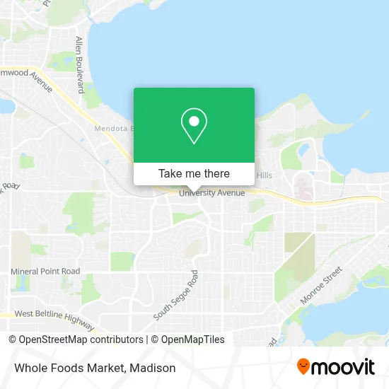 Whole Foods Market map