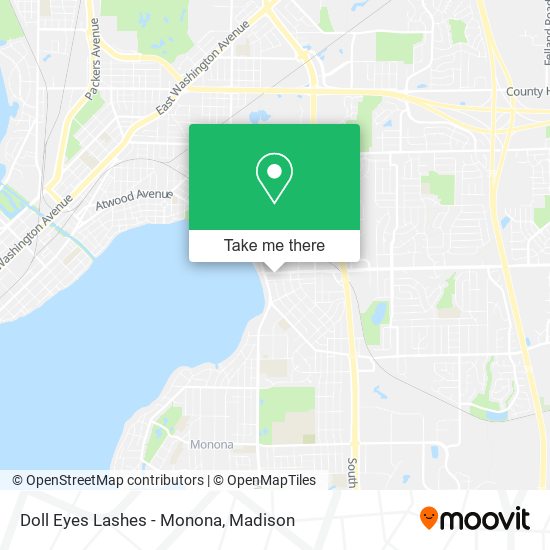 Doll Eyes Lashes - Monona map