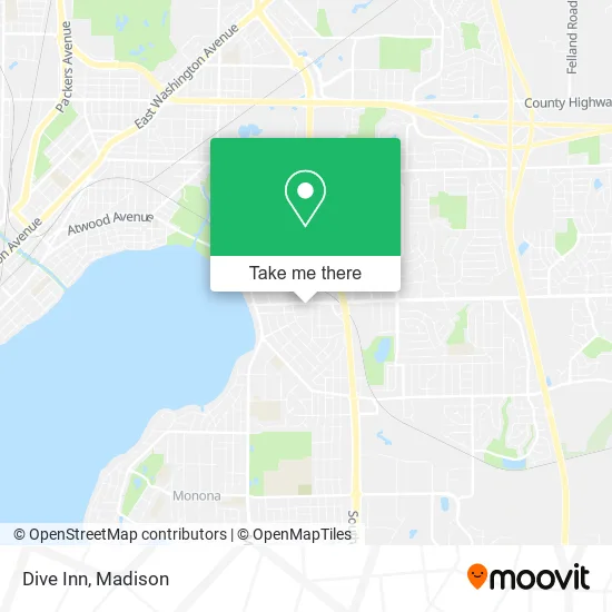 Dive Inn map