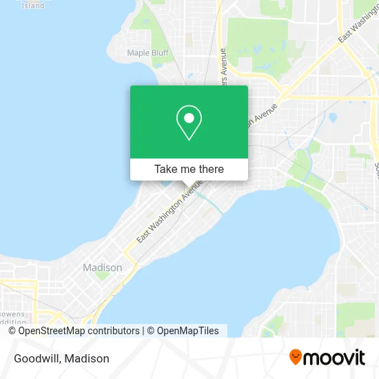 Goodwill map