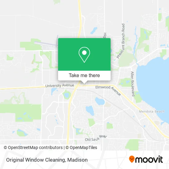 Original Window Cleaning map