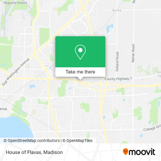 House of Flavas map