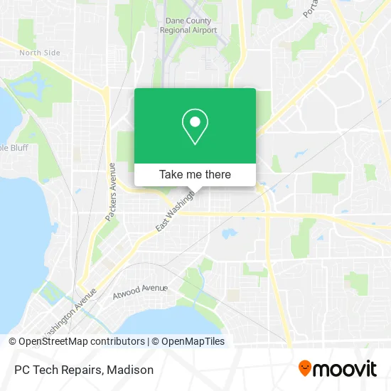 PC Tech Repairs map