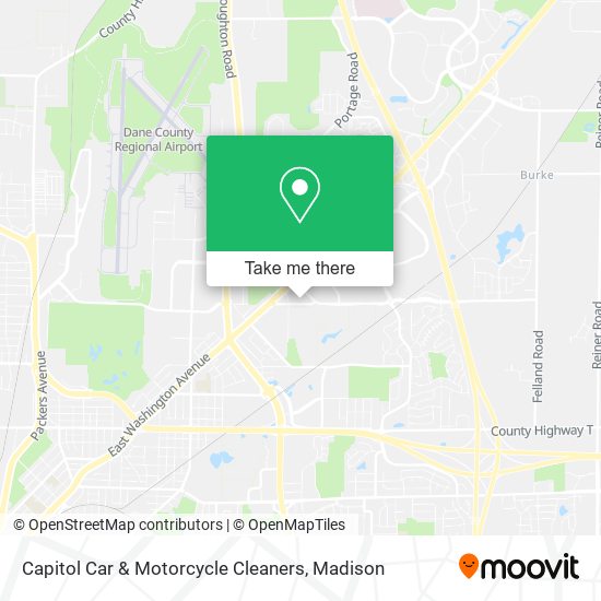 Mapa de Capitol Car & Motorcycle Cleaners