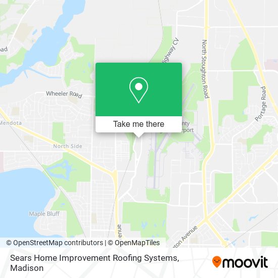 Sears Home Improvement Roofing Systems map