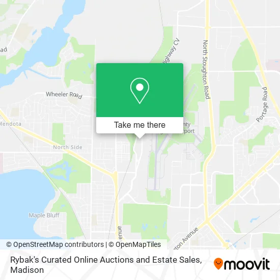 Rybak's Curated Online Auctions and Estate Sales map