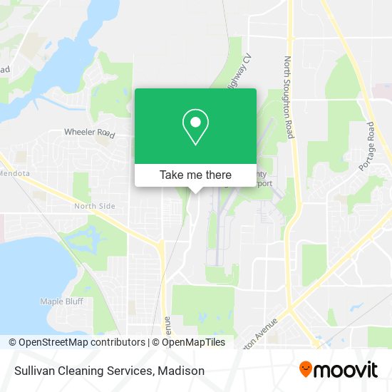 Sullivan Cleaning Services map