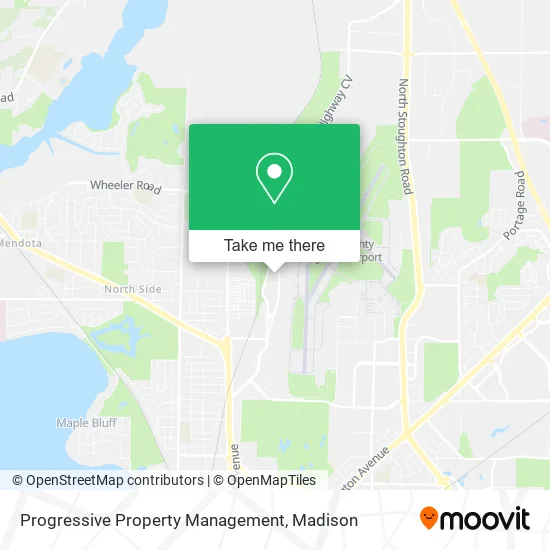 Progressive Property Management map