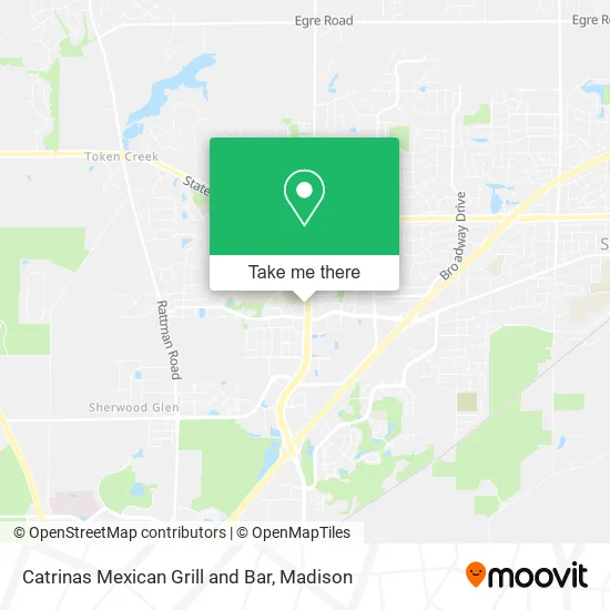 Catrinas Mexican Grill and Bar map