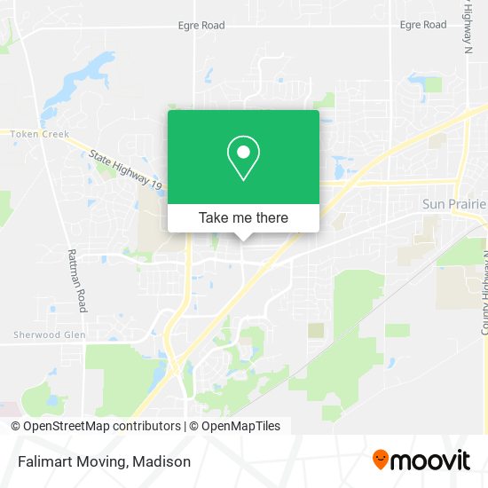 Falimart Moving map