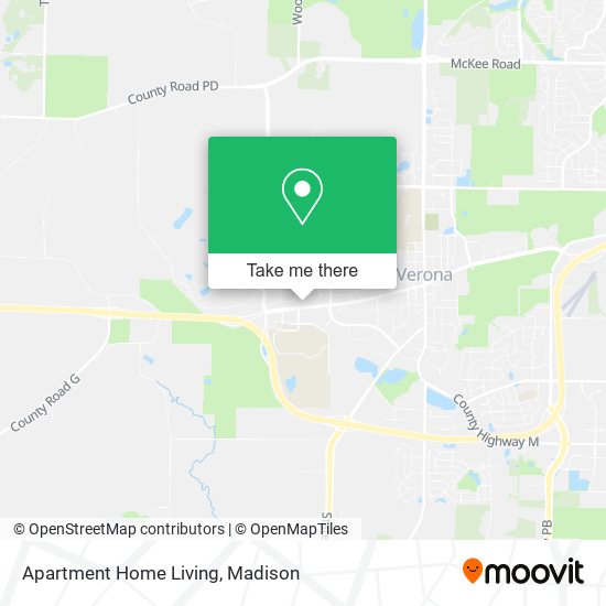 Mapa de Apartment Home Living