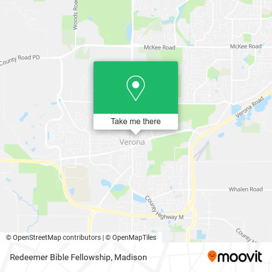 Mapa de Redeemer Bible Fellowship
