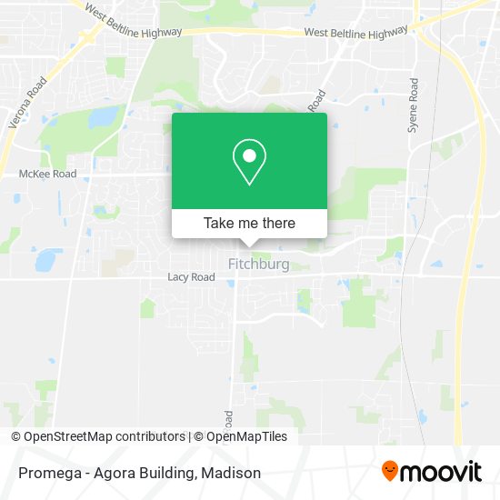 Promega - Agora Building map