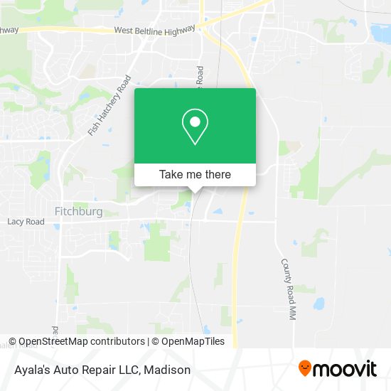 Ayala's Auto Repair LLC map