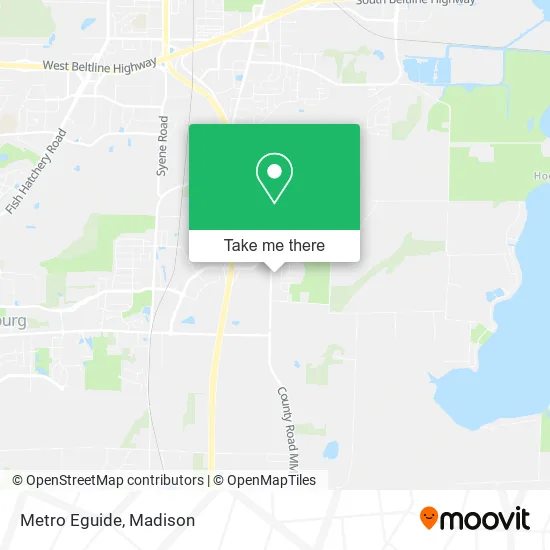 Metro Eguide map