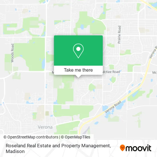 Mapa de Roseland Real Estate and Property Management