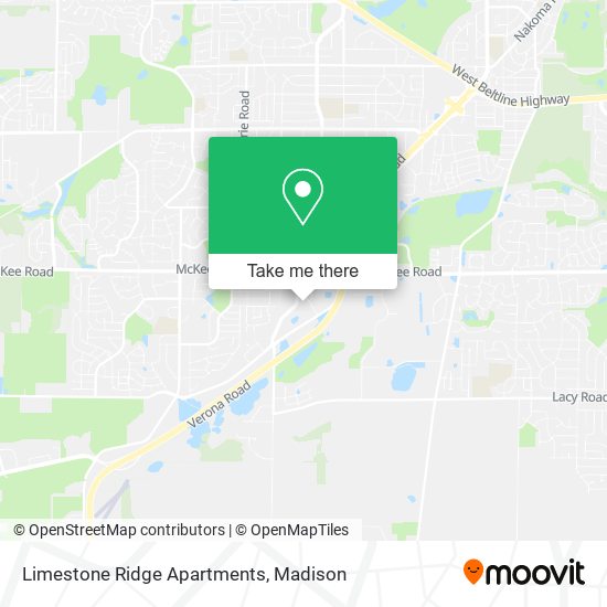 Mapa de Limestone Ridge Apartments