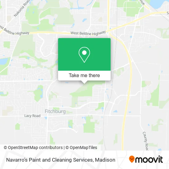 Navarro's Paint and Cleaning Services map