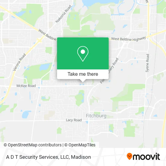 A D T Security Services, LLC map