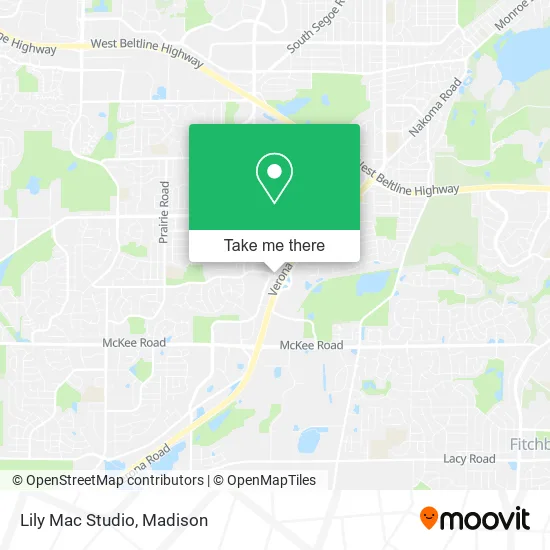 Lily Mac Studio map