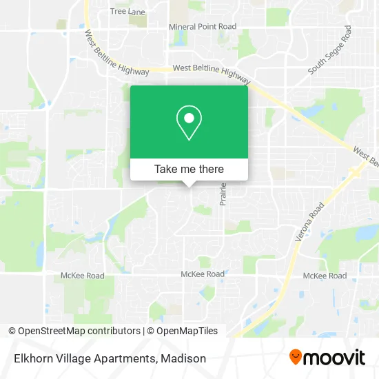 Mapa de Elkhorn Village Apartments