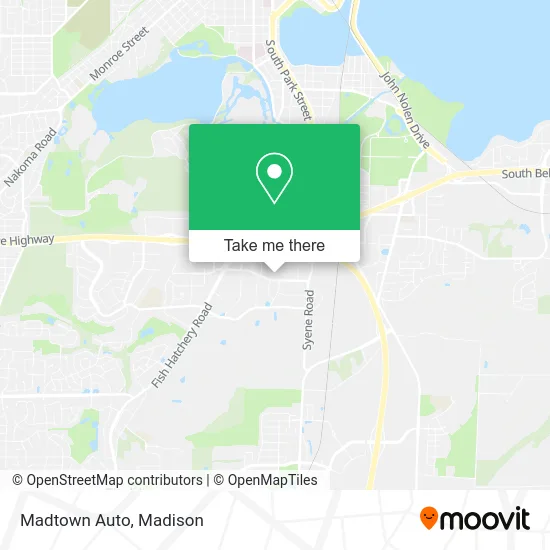 Madtown Auto map
