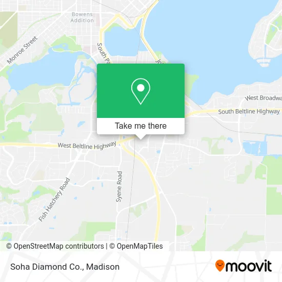 Soha Diamond Co. map