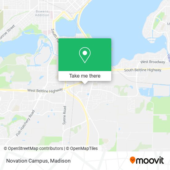 Novation Campus map